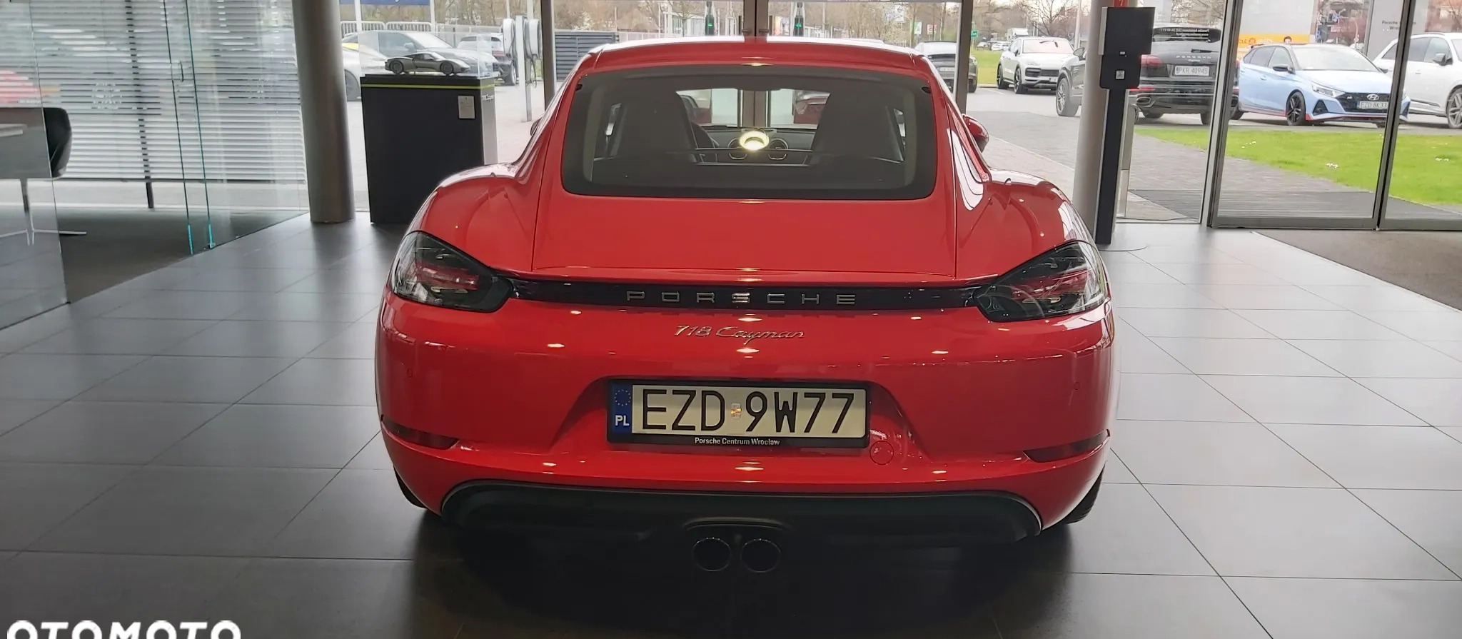 Porsche 718 Cayman cena 389999 przebieg: 9, rok produkcji 2023 z Pabianice małe 254